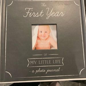 Baby’s first year photo Journal